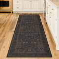 Washable 3x6 Wide Kitchen Entryway Runner Rug Non Slip by Evyhood
