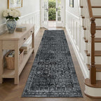 Rugxara 2'6''x8' Runner Rug, Washable Kitchen Rugs, Non Slip Low Pile Area Rug - Image 2