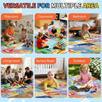 UKISS ABC Kids Rug, Toddler Educational Play Rug - Image 7