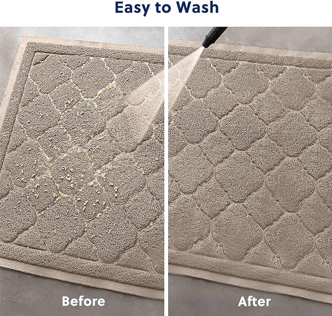 WePet Cat Litter Box Mat, Kitty Premium PVC Pad, Durable Trapping Rug, - Image 6