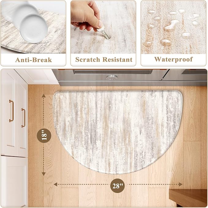 KIMODE Kitchen Mats for Floor Anti Fatigue, Ergonomic Waterproof Standing Mat - Image 5