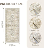 2x5 Rug Runner Washable for Entryway, Soft Bathroom Rugs - Image 2