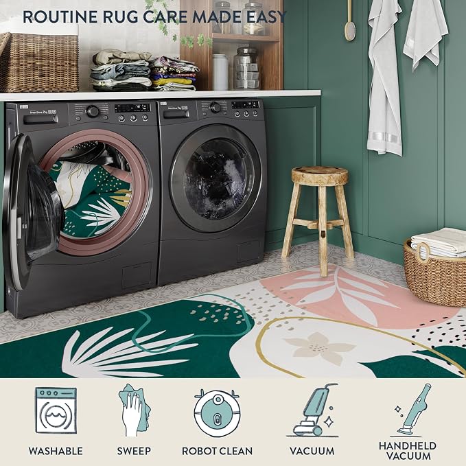 Lahome Washable Rug 5x7 - Image 4