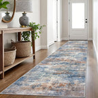 IOHOUZE Abstract Runner Rug 3x16 Ft Extra Long Washable Runners by iOhouze