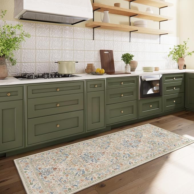 Runner Rug Washable Kitchen Runner: 2'x 6' Rug Runners - Image 8