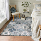 Lahome Moroccan Trellis Washable Rugs, 3x5 Area Rug - Image 5
