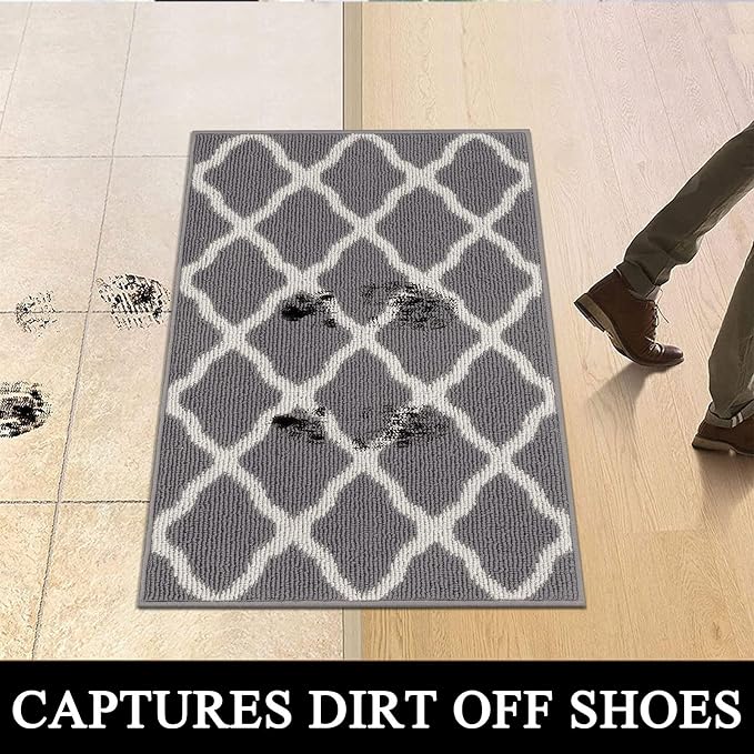 SHACOS Door Mats 20"x32" Indoor Washable Kitchen Entryway Rug Non Slip - Image 5