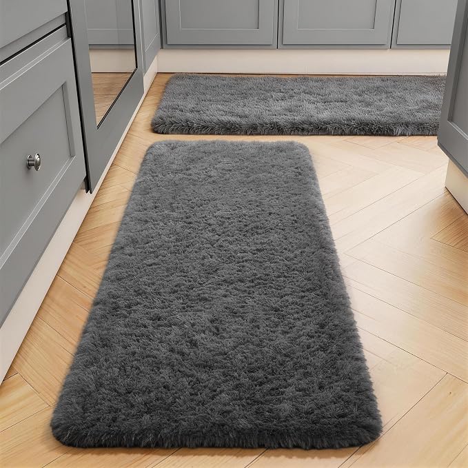 Ophanie Runner Rug for Hallway, 2x6 Washable Non-Slip Fluffy Soft Bedside Rugs by Ophanie