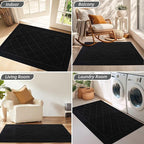 BEQHAUSE Dirt Trapper Door Mat 24" x 36", Doormat Non-Slip Entryway Rugs - Image 8