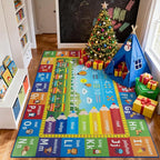Unirea 6x9 Kids Rug for Playroom Classroom Bedroom, Washable Educational Play - Image 5