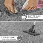 Ultra Soft Rug for Living Room, 6X9 Fluffy Shag Area Rug for Bedroom, Modern - Image 6