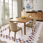 Small Bedroom Area Rug 3x5 Checkered Area Rug - Image 8