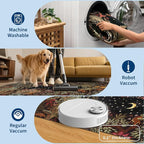 GarveeHome 6x9 Area Rug Jungle Brown Washable Rugs - Image 6
