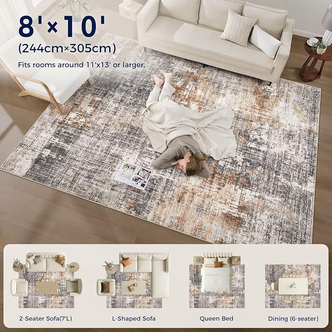 DMOYEST Area Rug Living Room Rugs - Image 6