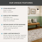 Moss 3x6 Washable Rug for Large Entryway - Image 5