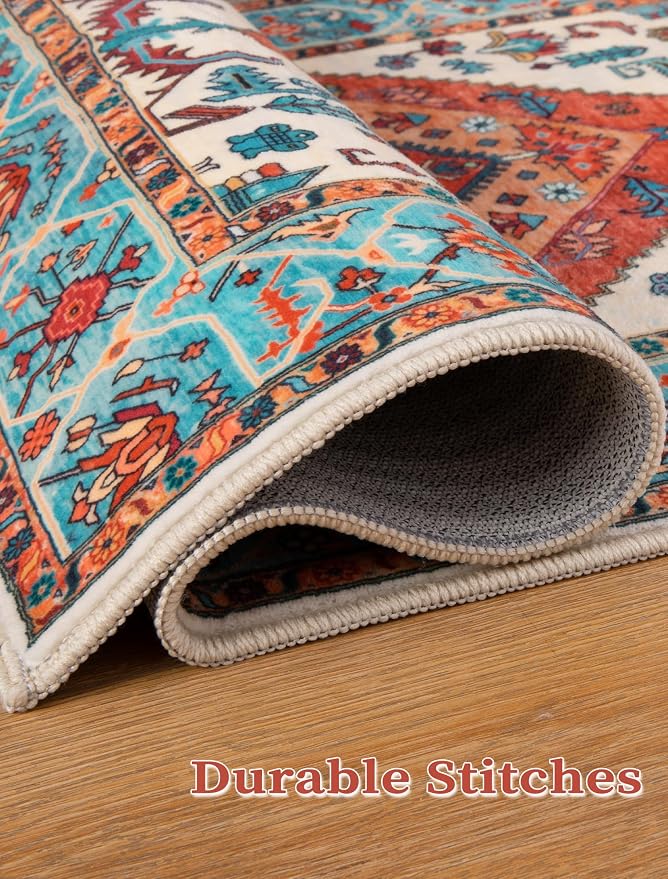 SERISSA Boho Washable Runner Rug - Image 8