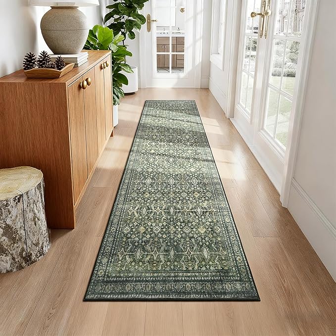 Lofus 2'6"x8' Area Rug for Hallways, Low Pile Soft Carpet Runner for Kitchen by Lofus