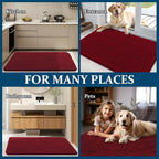 OLANLY Dog Door Mat for Muddy Paws 45x27, Absorbs Moisture and Dirt, Absorbent - Image 8