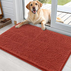 OLANLY Dog Door Mat for Muddy Paws 36x24, Absorbs Moisture and Dirt, Absorbent by OLANLY