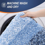 OLANLY Bathroom Rug Mat 36x24, Extra Soft and Absorbent Microfiber Bath Rugs - Image 5