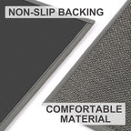 LEKEEPGO Door Mat 24"x47", Non Slip Door Mat Indoor Entrance, Rubber Backing - Image 3