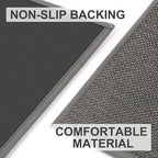 LEKEEPGO Long Door Mat 24"x59", Non Slip Door Mat Indoor Entrance, Rubber - Image 3