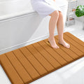 OLANLY Memory Foam Long Bathroom Rugs Runner 47x24, Super Soft Absorbent Bath by OLANLY