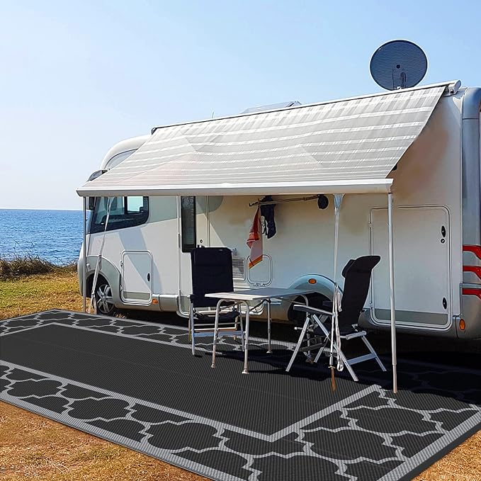 GENIMO 9' x 18' Outdoor Rug Waterproof - Image 6