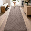 PURRUGS Dirt Trapping Door Mat 24" x 84", Non-Slip Machine Washable Entry Rug by PURRUGS