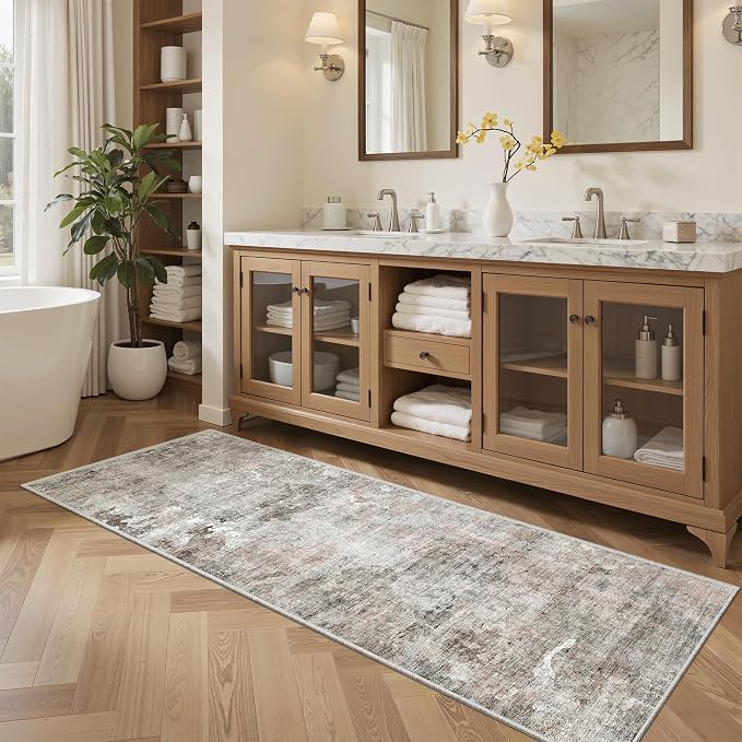 Soalmost Runner Rug 2x6 Washable Non-Slip Kitchen Runner Rugs - Image 4