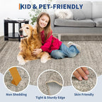 GarveeHome Scalloped Washable Rug 6x9 Rugs - Image 5