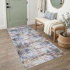 IOHOUZE Abstract Runner Rug 3x6 Ft Washable Runners by iOhouze