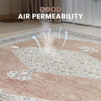 Washable Rugs 8x10 Area Rugs for Living Room, Dining Room- Soft Low Pile - Image 5