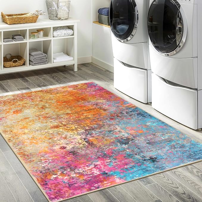 Lahome Modern Abstract Area Rug - Image 7