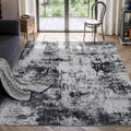 Rugflix 5x8 Area Rugs for Living Room, Washable Large Rug Stain-Resistant Low by RugflixAreaRugs