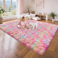 Rainbow Rugs 5x8 Ft Fluffy Plush Area Rugs by TENNOLA