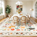 LIANLAM 8x10 Cat Lover's Area Rug, Washable Large Rug - Image 3