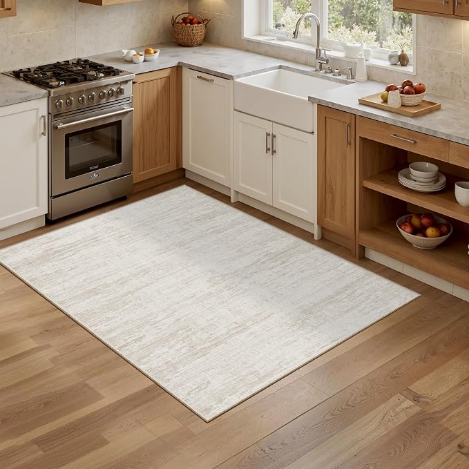 Washbale Rugs 3x5 Ultra Soft Area Rug, Non Slip Indoor Entryway Rugs, Stain - Image 7