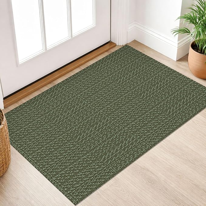 IOHOUZE Small Area Rug 2x3 Washable Woven Rugs by iOhouze
