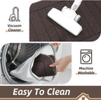 BEQHAUSE 30x18 Inch Kitchen Rug Mat Durable Kitchen Rugs Non-Slip Washable - Image 7