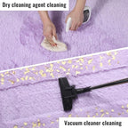 PAGISOFE Fluffy Purple Rug 2' x 6' Shaggy Runner Rugs - Image 6