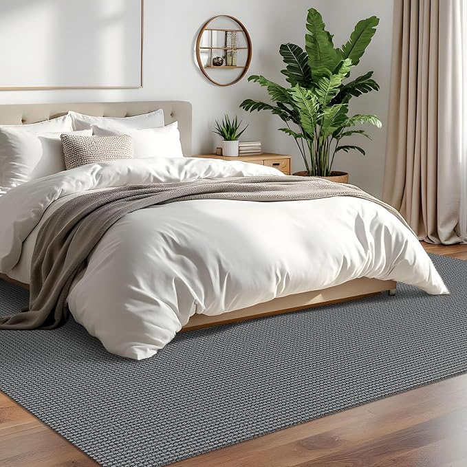 IOHOUZE Washable Area Rug 6x9 Non Slip Rubber Backed Rugs - Image 8