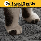 Conlun Cat Litter Mat Litter Trapping Mat, Less Waste Cat Litter Box Mat - Image 6