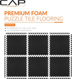 CAP Puzzle Exercise Mats | 3/4” Thick EVA Interlocking Foam Tiles - Image 2