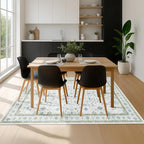 Green and Blue Kids Rugs for Bedroom 5x8 - Image 8