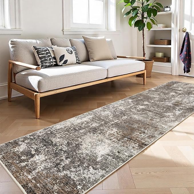 2x10 Washable Hallway Runner Rug – Non-Slip Stain-Resistant Low-Pile Long - Image 9