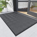 Durable Indoor Outdoor Door Mat, Non-Slip Backing, Stain and Fade Resistant by NatureiFrontDoorMat