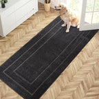 PURRUGS Dirt Trapping Door Mat 32" x 70", Non-Slip/Skid Machine Washable by PURRUGS