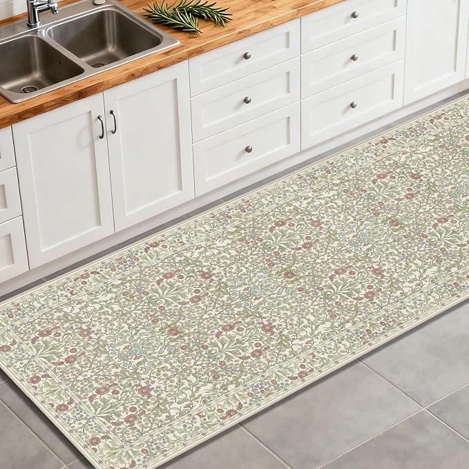 Washable 2'6" x 10' Runners for Hallways, Non Slip Long Floor Runner for Kitchen - Image 2