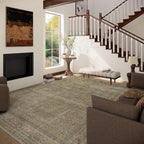Washable Area Rugs for Living Room: 5x7 Bedroom Rug Boho Vintage Rugs Stain - Image 3